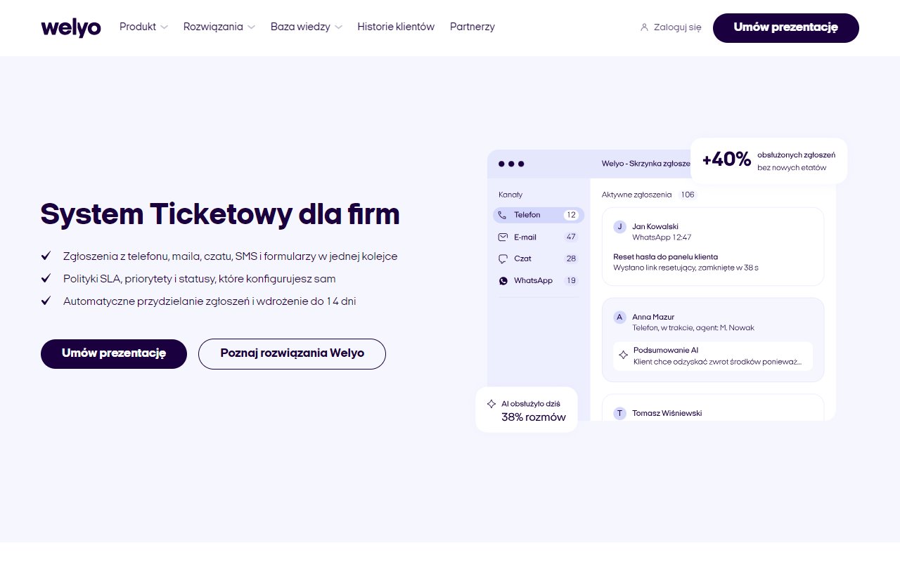 Jak system ticketowy wspiera dział helpdesk i pracę zespołu obsługi klienta?