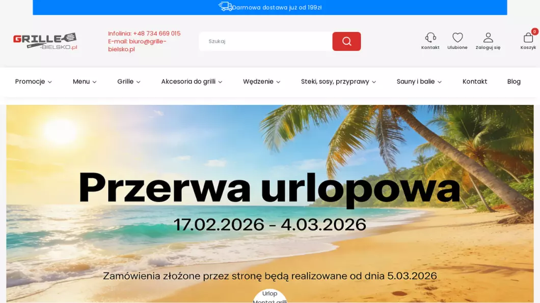 Internetowy sklep z grillami | Grille-bielsko.pl