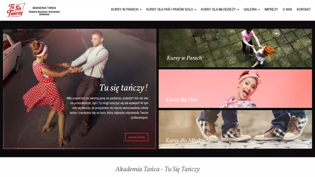 Szkoła tańca Warszawa - akademia tańca | Tu Się Tańczy