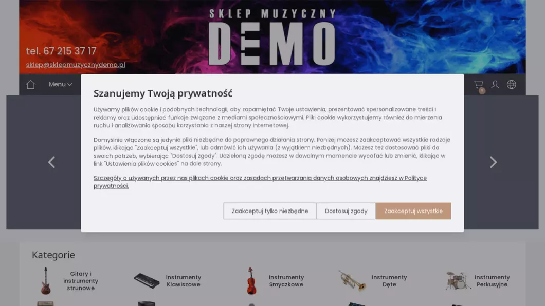 Sklep Muzyczny Demo