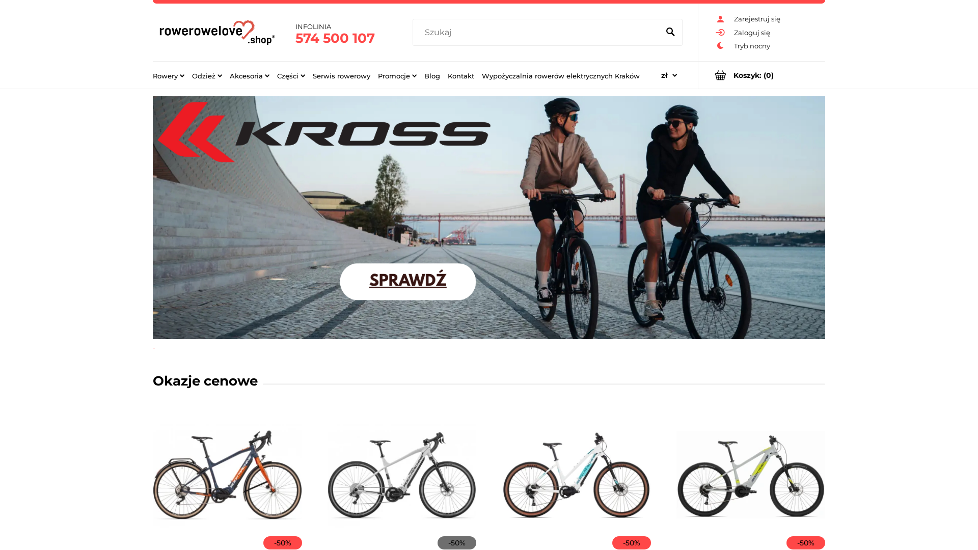 Internetowy sklep rowerowy Kraków | Rowerowelove.shop